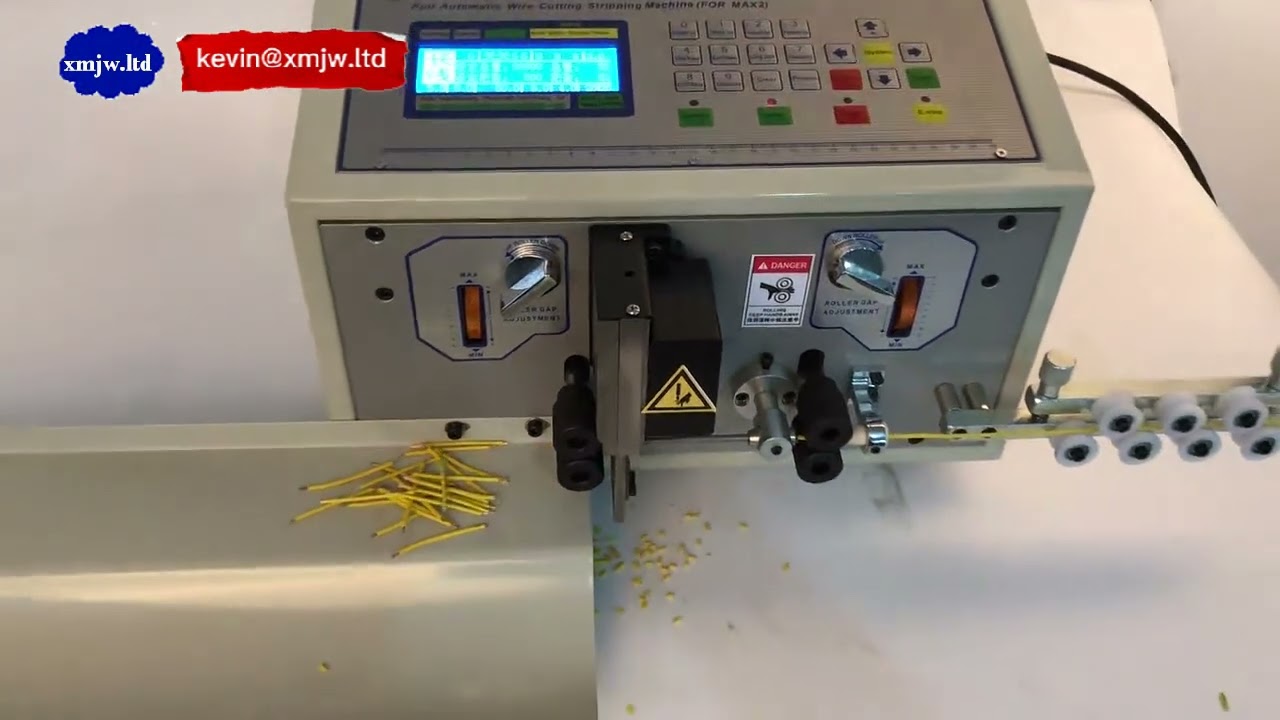全自動剝線裁切機｜高效電線加工設備