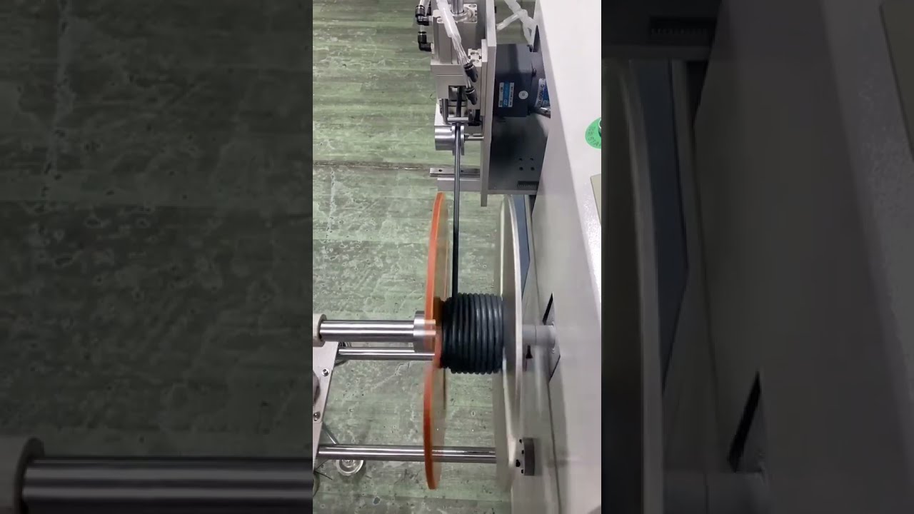 112 可調速精密計量線材管材自動捲繞機｜1-12mm 自動裁切，工廠自動化首選