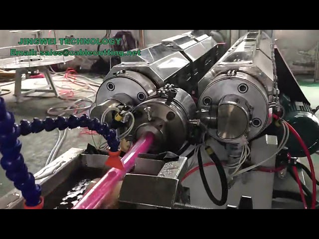 彩色橡皮筋生產機｜塑膠橡皮筋製造機｜工廠自動化設備