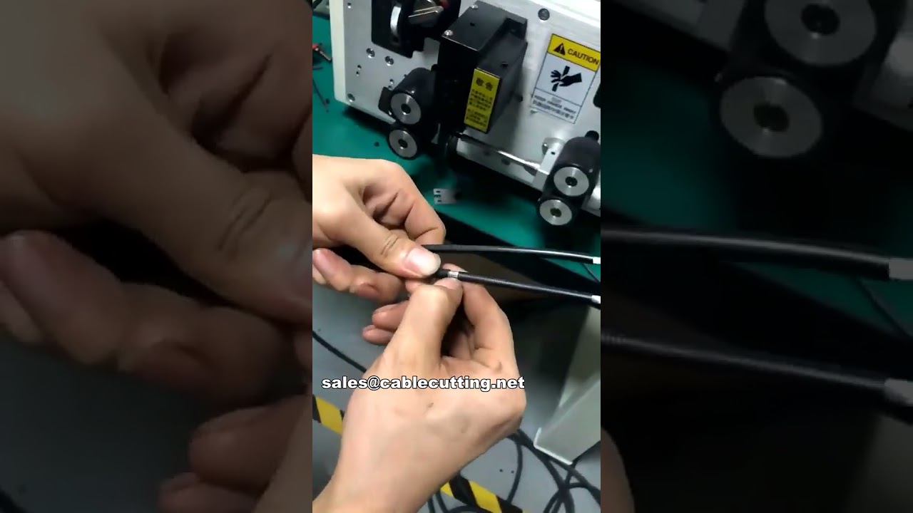 中段剝線機｜0-4米電線裁切剝皮設備｜自動化線束加工