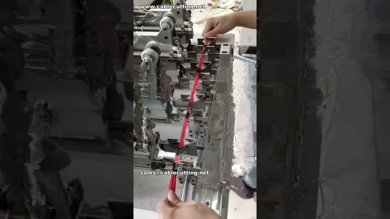 大線徑6-18mm外徑四點貼膠帶機｜工廠自動化包裝設備