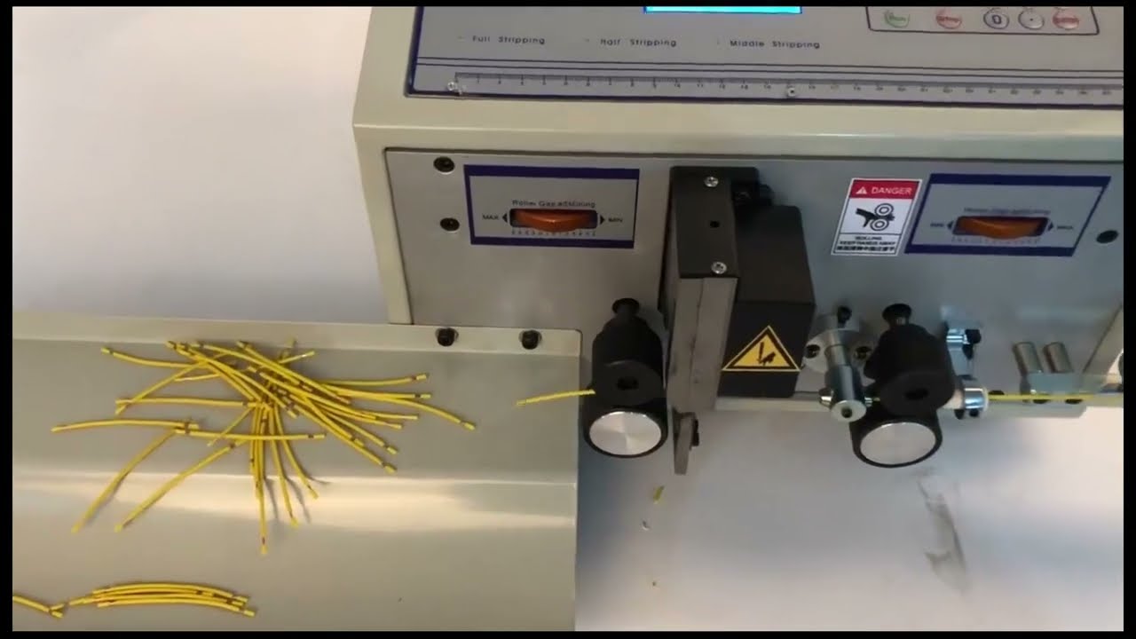 全自動電線剝線機｜高效裁切與剝線設備