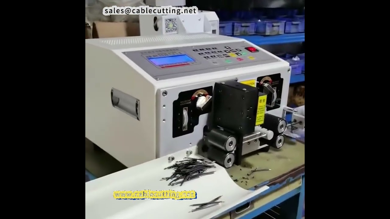 全自動電腦線材裁切剝線機｜雙線單線剝皮機｜高效線纜加工設備