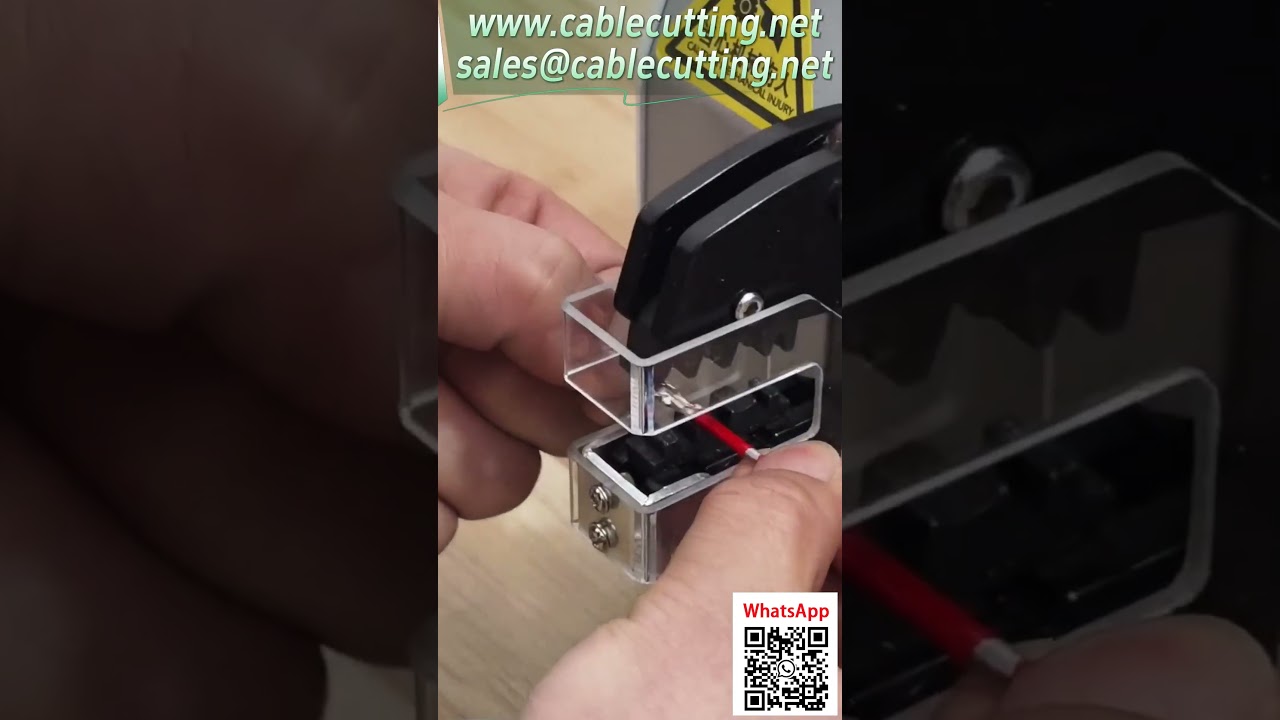 8kg便攜垂直純電動壓線機｜自動壓接插簧端子，提升產線效率