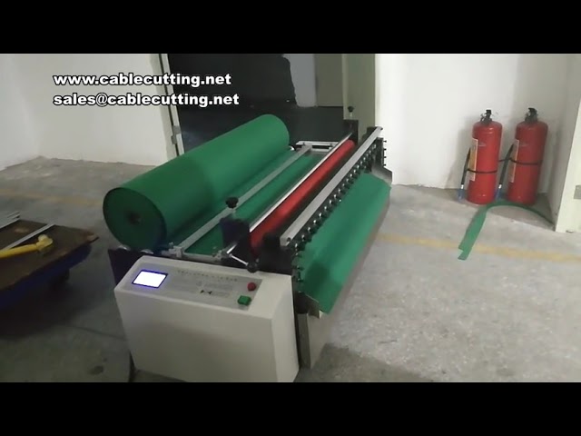 不織布自動裁切機｜PVC膜裁切機｜絕緣紙裁切｜自黏銅箔裁切設備