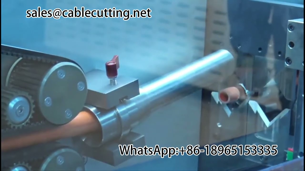 全自動旋轉刀剝線機 #自動化設備 #剝線機 #線束設備
