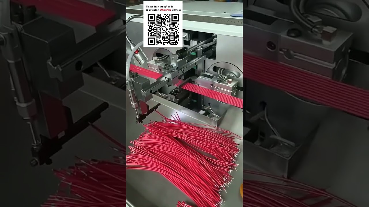 全自動雙頭裁線剝皮搪錫機｜高效能線材加工設備