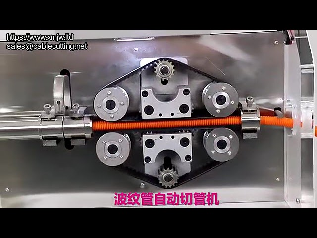 自動送料波浪管計數裁切機｜提升工廠自動化效率
