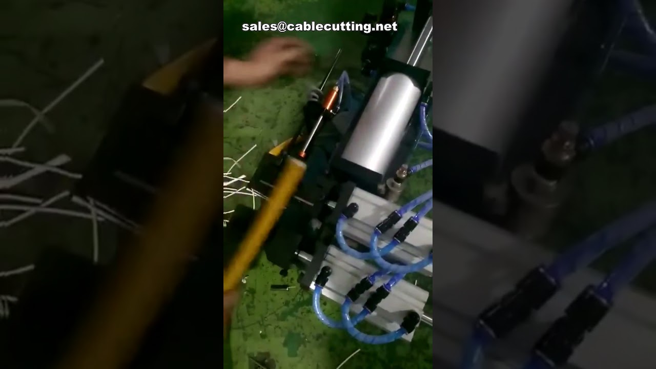 氣電兩用電纜剝線機｜多芯粗電纜直徑20mm｜工業級自動剝皮設備
