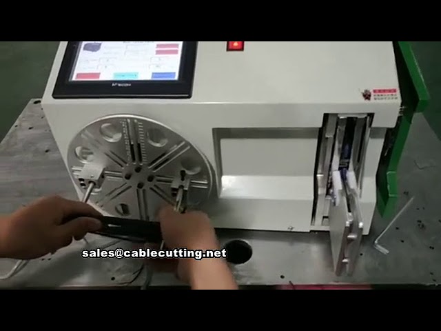 電纜繞線與綑綁機 - 美國客戶測試影片