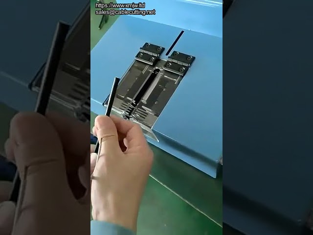 氣動式感應型電纜剝線機｜非可調刀片設計｜高效工業剝線設備