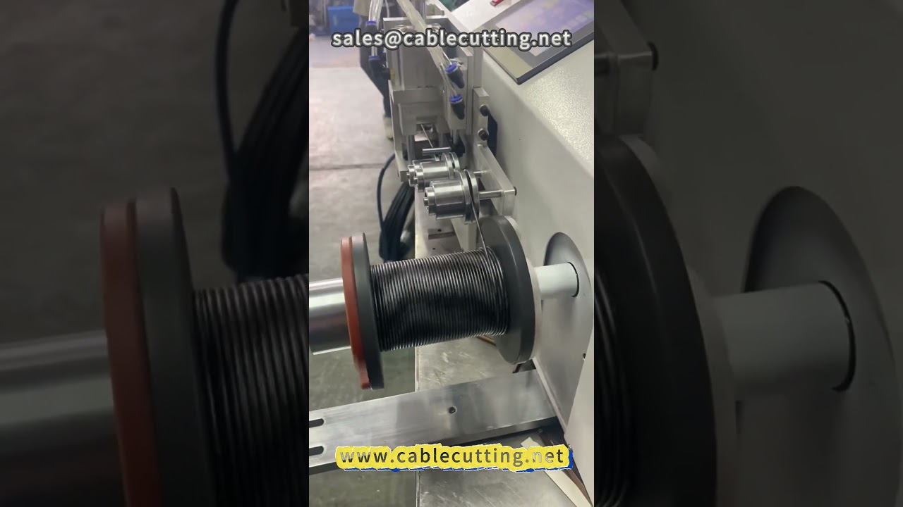 15米自動繞線機｜高效率線束加工設備｜線圈繞線自動化