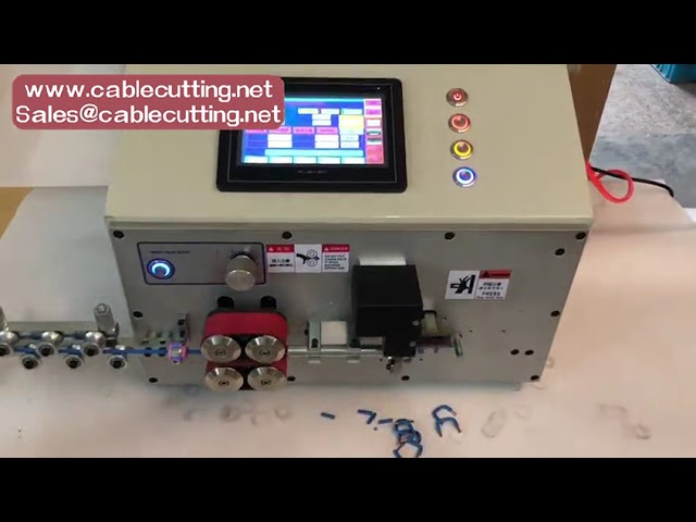 全自動剝線機｜電纜裁切設備｜線圈折彎裝置｜高效工廠自動化