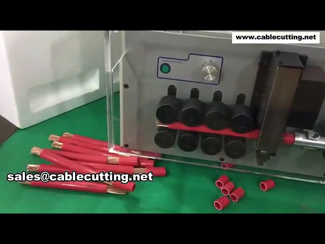 150平方毫米電線剝皮裁切機 MAX3｜重型工業級線材加工自動化
