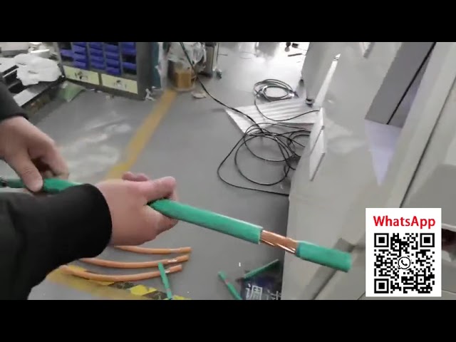 【工業級】300mm² 超大平方電纜剝線機｜重型電線加工設備