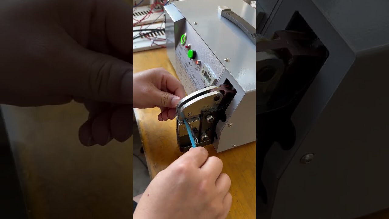 強力電動端子壓接機｜適用70平方毫米端子 #機械設備 #工廠自動化