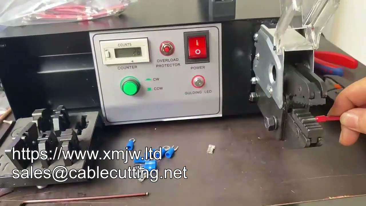 電動裁線剝線壓接機｜高效自動化線束加工設備