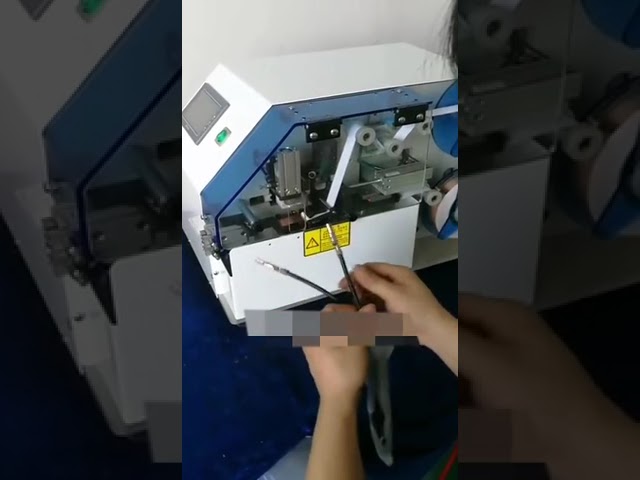 【工廠直擊】全自動屏蔽線銅箔/鋁箔包覆機 #工廠 #機械
