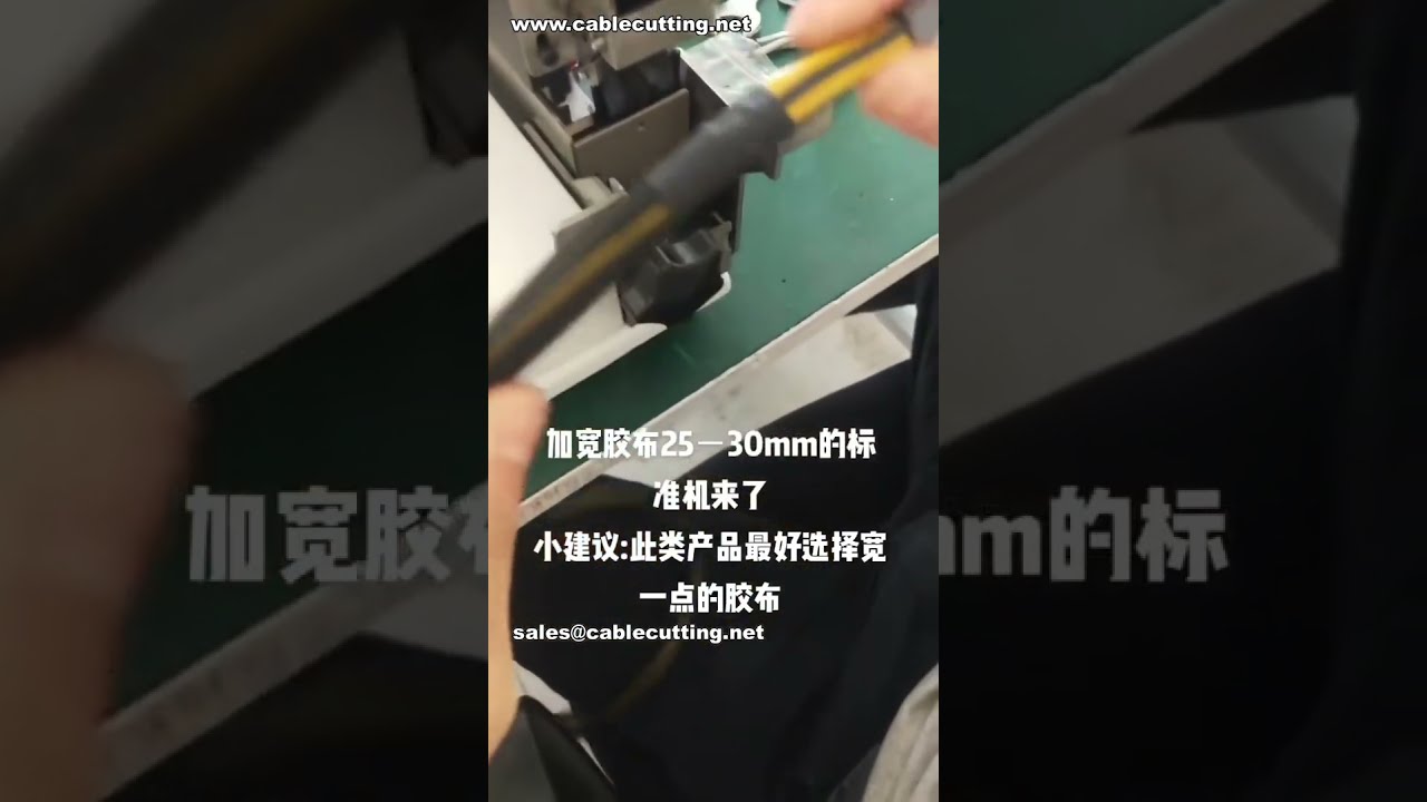 25-30mm 標準點膠帶機｜尼龍網線專用｜工廠自動化設備
