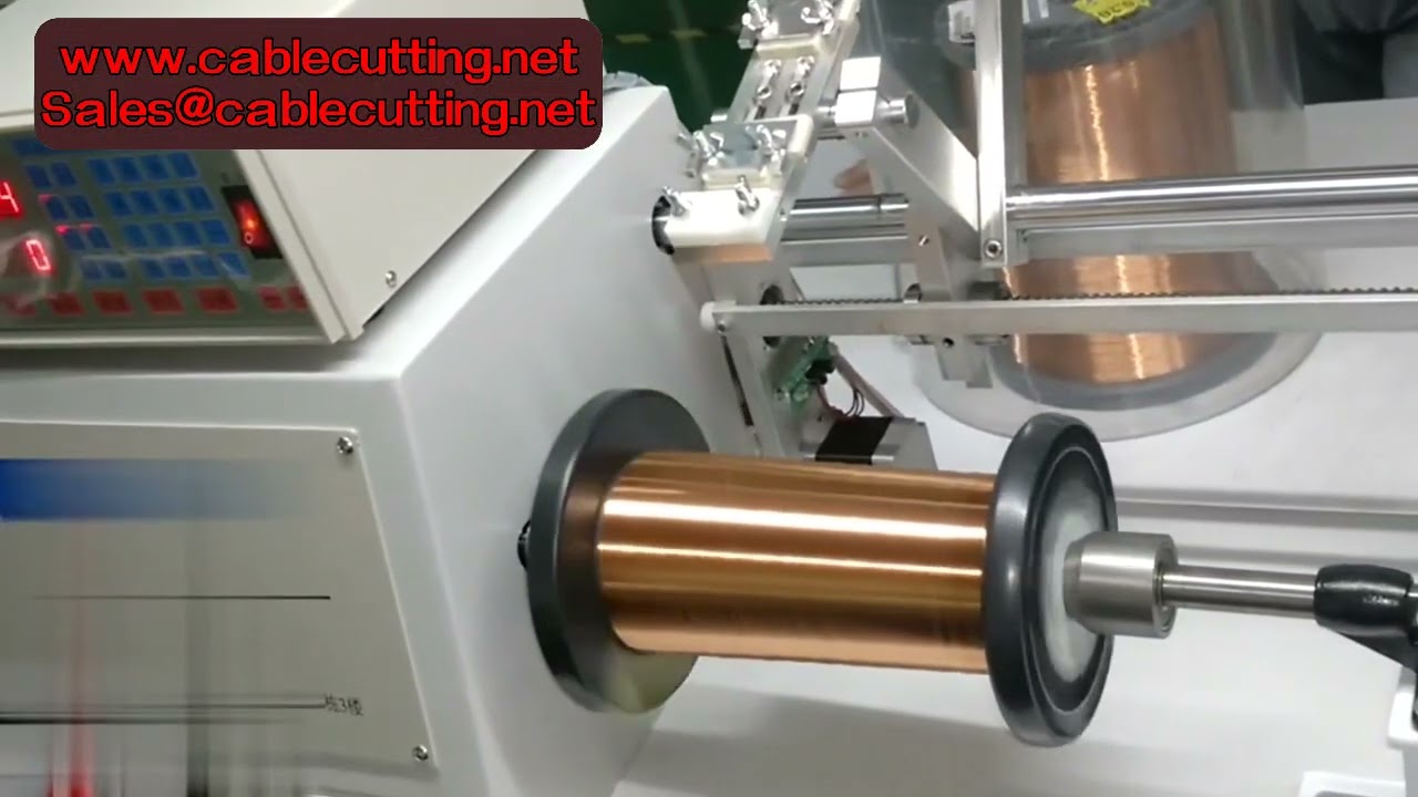電腦CNC 813 750W線圈繞線機｜0.1-2.5mm電纜繞線機｜新能源變壓器專用