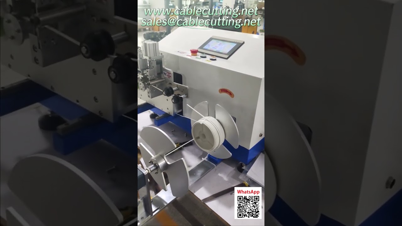 鐵氟龍線材自動繞線機｜高效能電纜盤繞設備