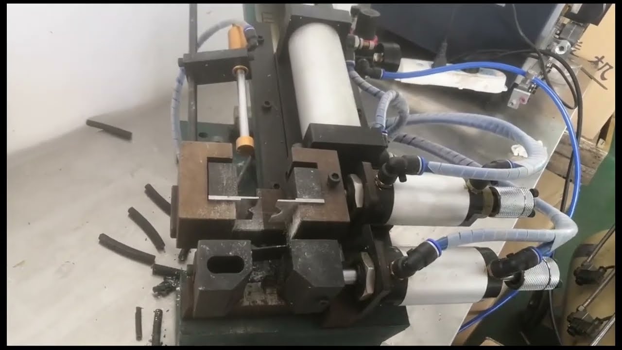 氣動大型方形電纜剝線機｜高效自動化電纜去皮設備