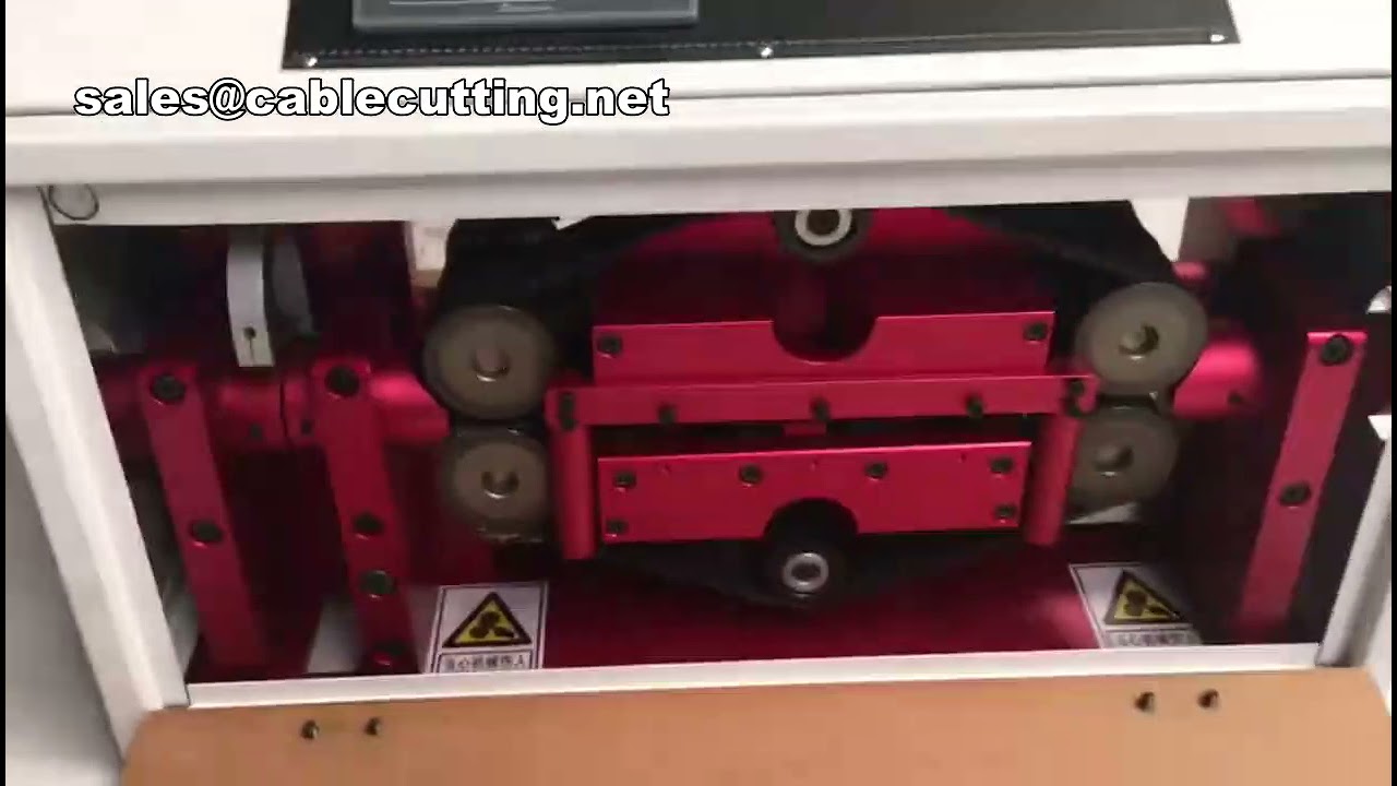 波紋管裁切機｜塑膠軟管切割機｜圓形管材自動裁斷設備