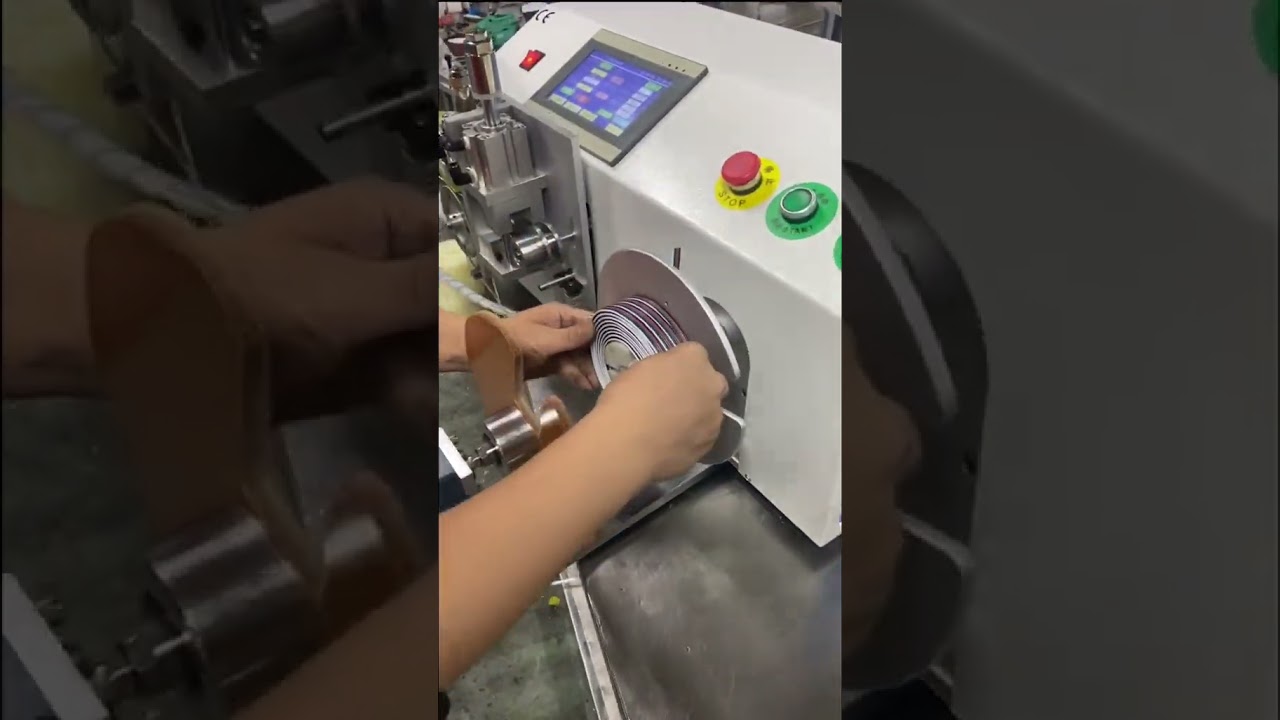 小型計米繞線機｜快速精準、節省空間，適用燈帶等多種線材 #工廠設備