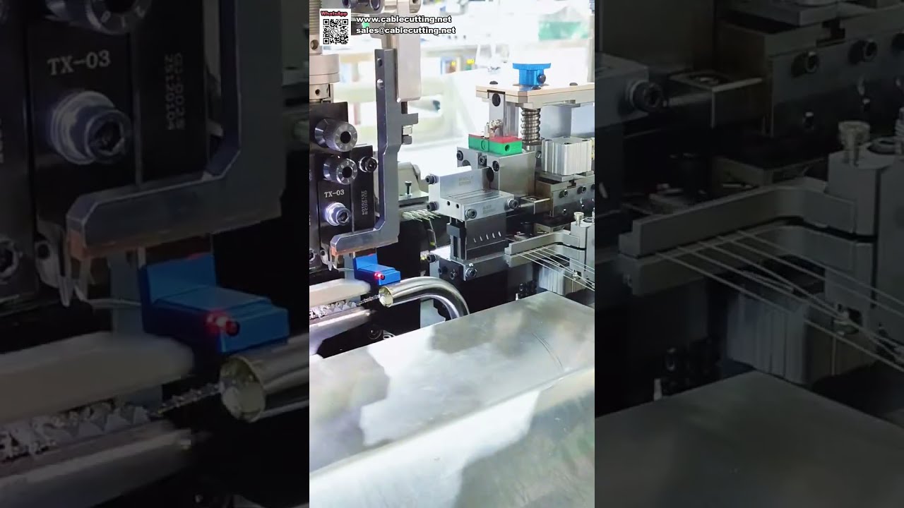 雙頭五線端子壓接機｜同步多線加工高效解決方案