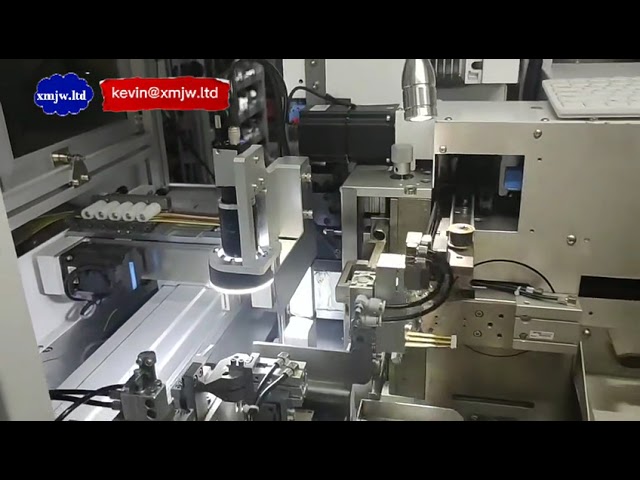 全自動雙端線纜壓接端子與外殼插入機 | 高效自動化設備