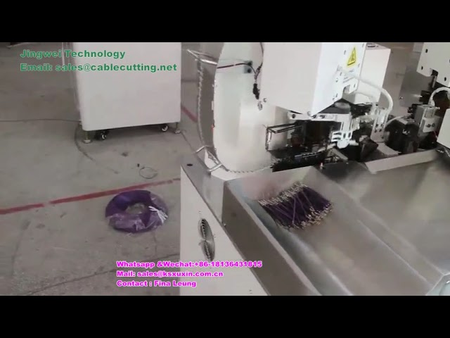 全自動雙頭端子壓著與扭線機 2400｜高效雙端壓接設備