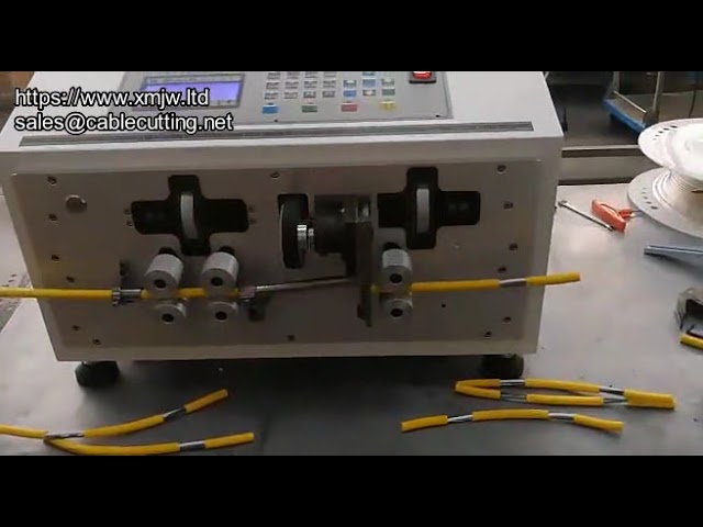 全自動剝線機｜高效剝銅線電纜加工設備