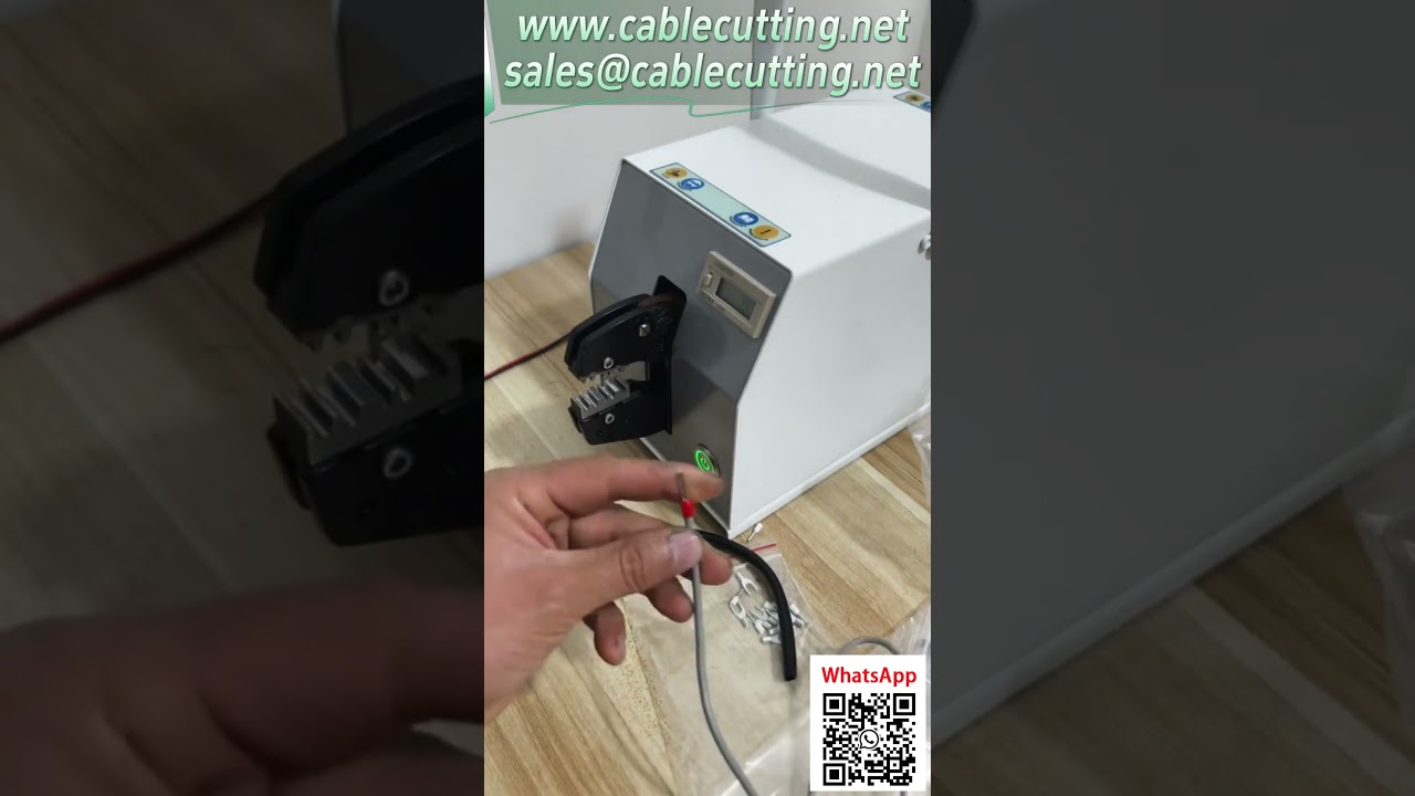 電動壓接機｜客製模具實現管型與裸端子同壓｜專業線材加工工具