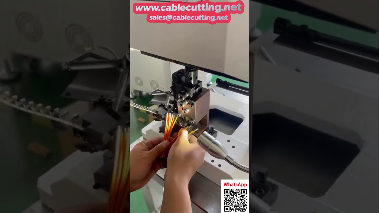 壓力監控式端子壓接機｜高精度自動化線束加工設備