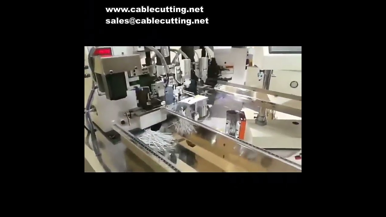 雙線壓著三頭端子機｜全自動電源線壓接端子機，高效穩定