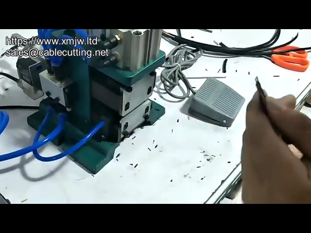 氣動多芯線剝線扭線機｜高效自動化線材加工設備