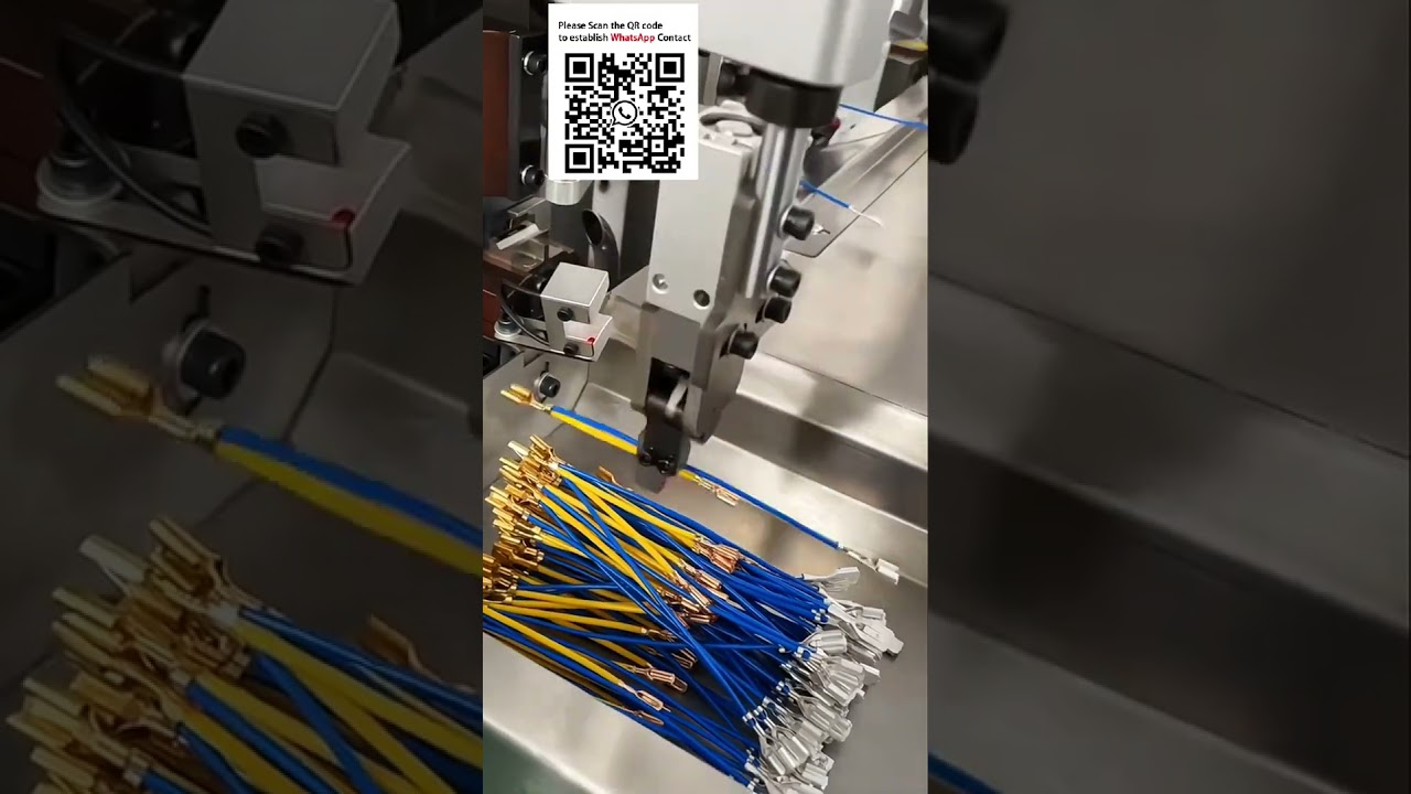 全自動三線並壓端子機｜高效工廠自動化設備