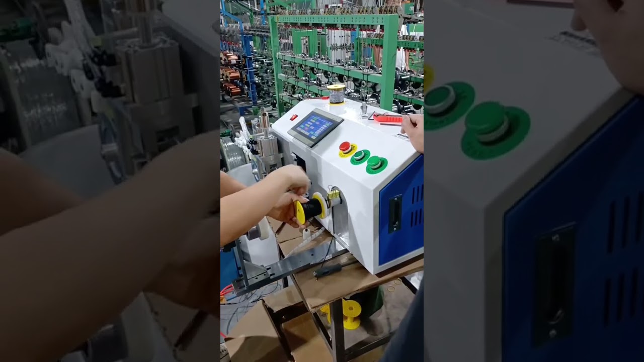 桌上型計米繞線機｜精準快速整齊，小空間高效率