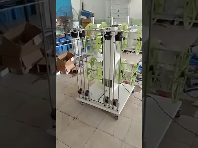 自動送線機｜盤式感應裁切送料架｜高效電纜放線系統