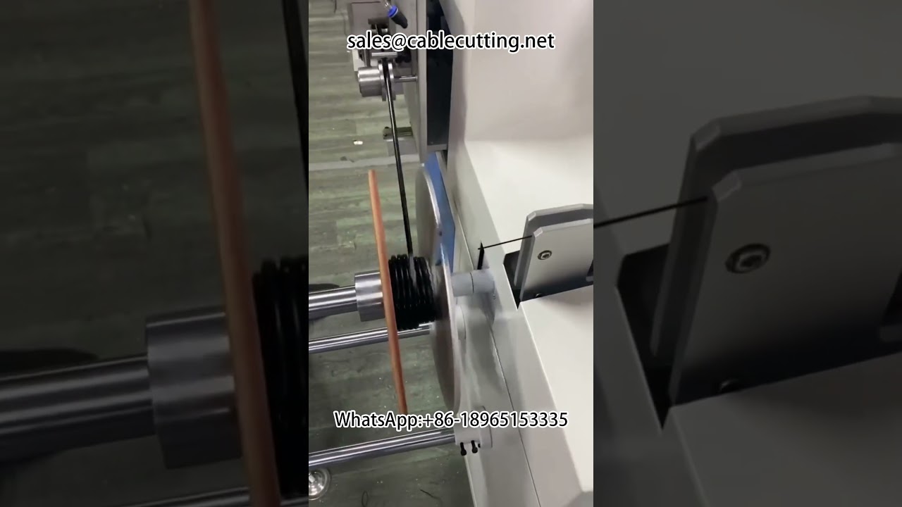 自動米數分類、裁切、繞線與捆紮一體機 #繞線機 #米數繞線機