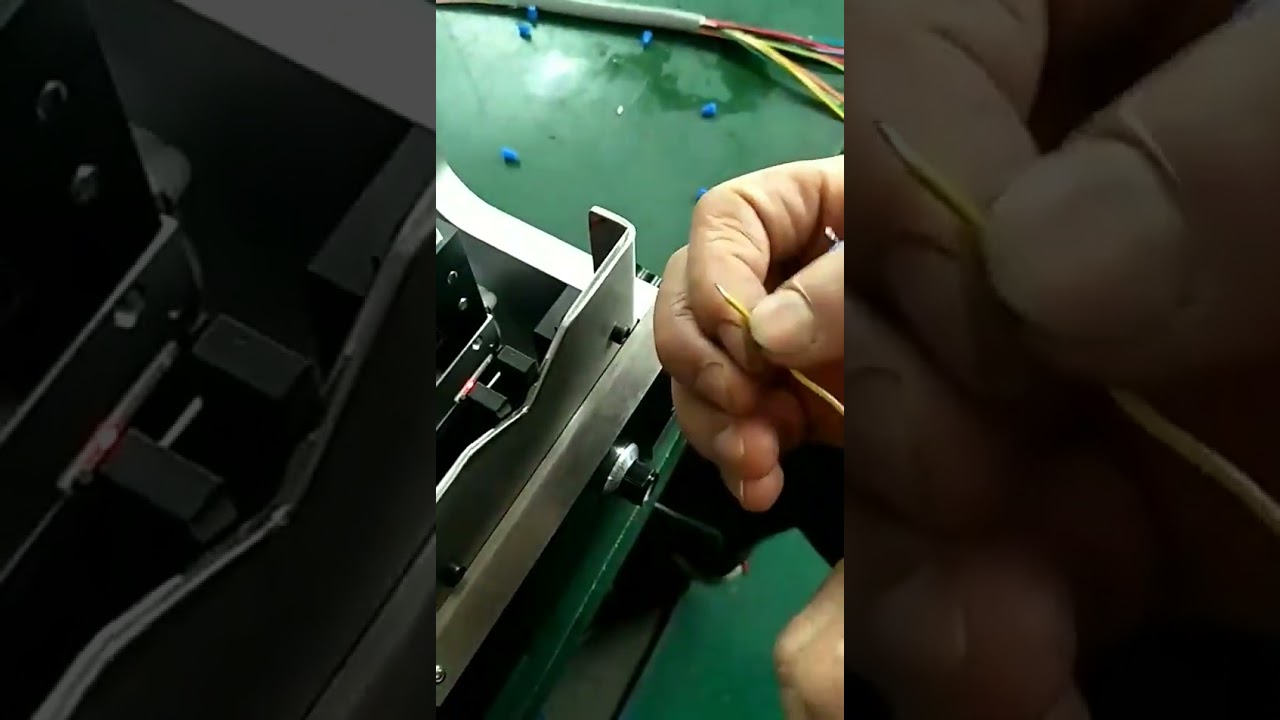 全自動防水插頭密封插入機｜穿線、剝線、壓接一體機