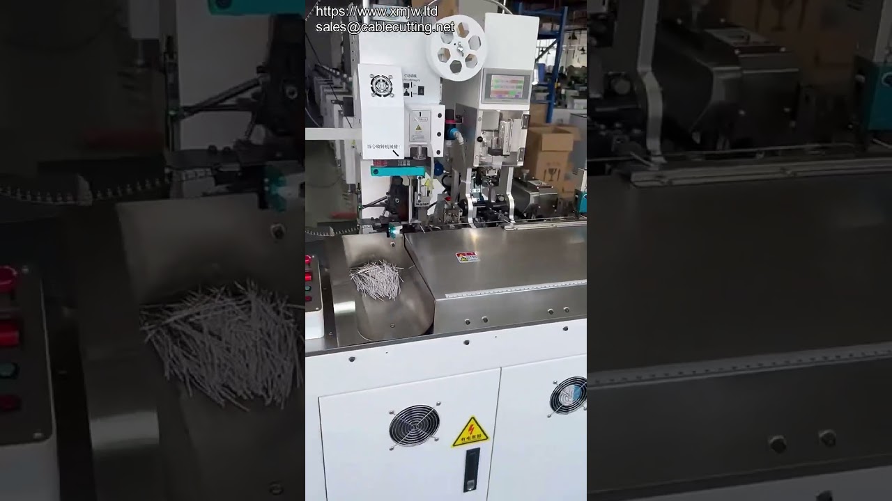 全自動多工位端子插入壓接機｜具備剝線、沾錫功能的高效線束加工設備