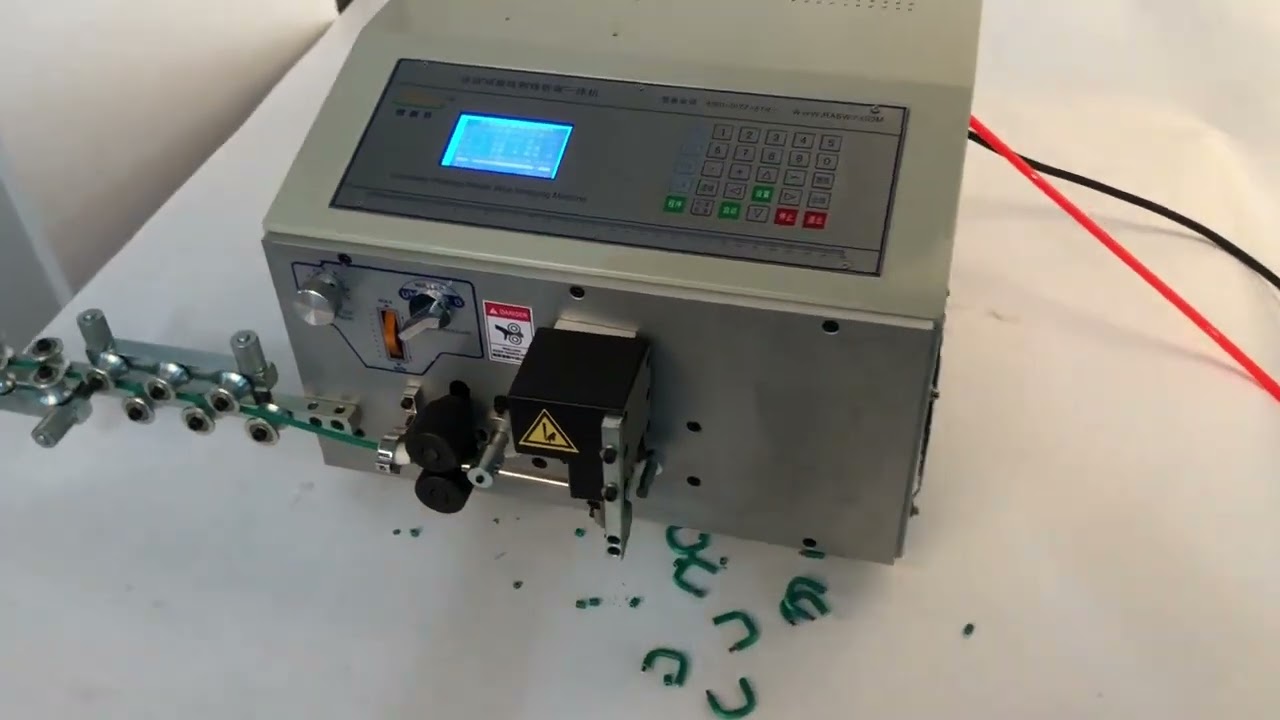 電腦自動剝線折彎機 SWT508 ZW16 四輪彎曲矯直機｜工廠自動化設備