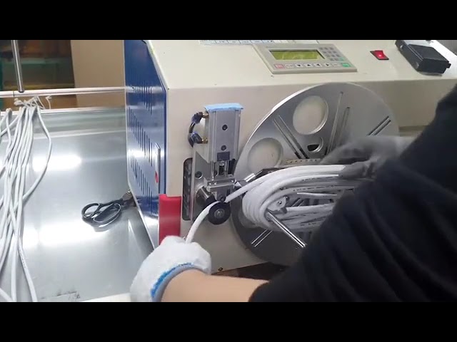 WPM-210 插座自動繞線捆紮機｜高效包裝自動化解決方案