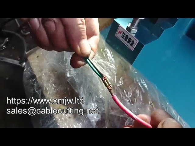 WPM r30t 靜音自動銅帶壓接機｜大電纜線連接焊接機｜端子機