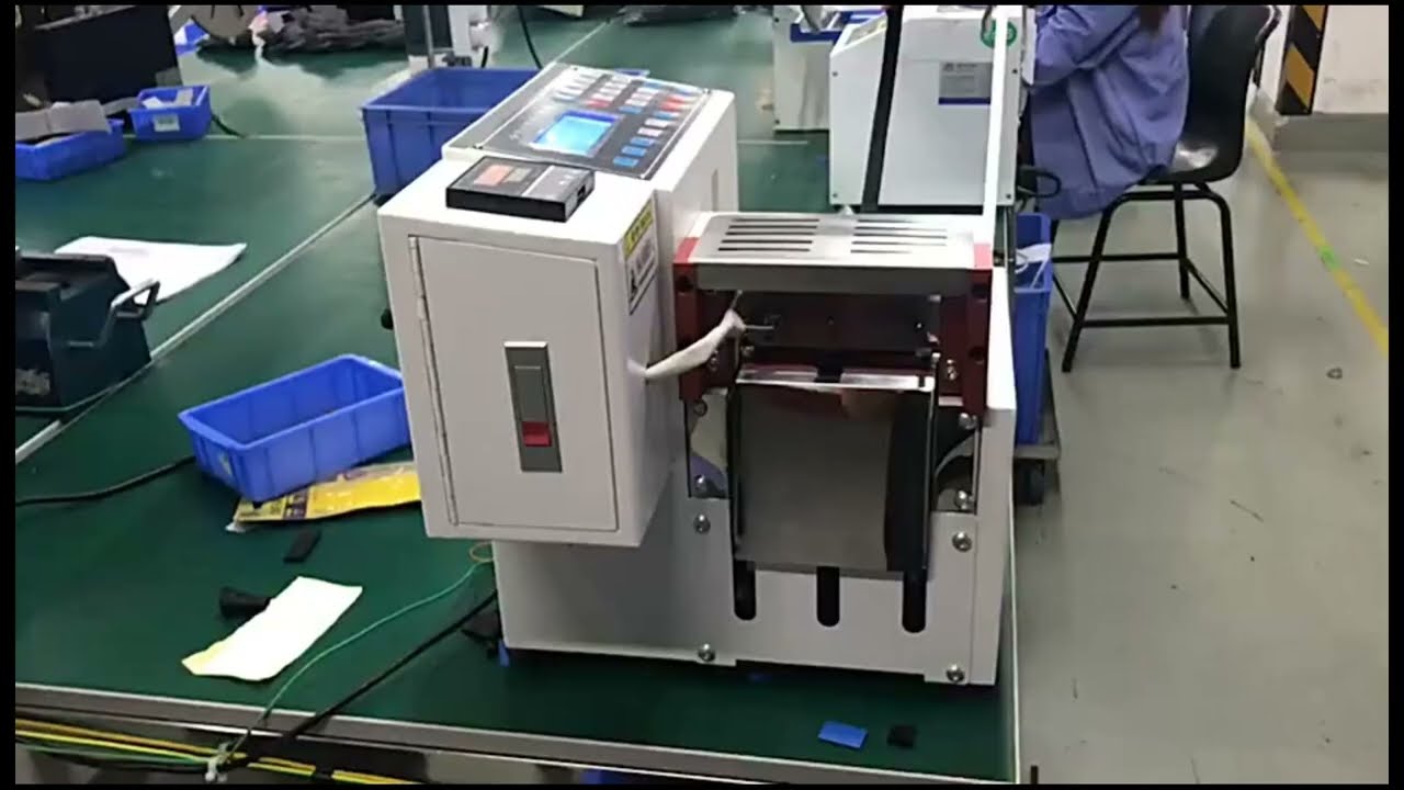 尼龍帶/織帶/繩索滾輪自動裁切機｜廣東管材切斷機｜高效精準切割設備