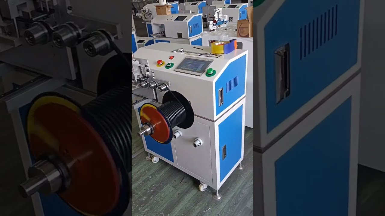 【計米繞線機】線束設備製造商｜自動化繞線機 #工廠 #機械