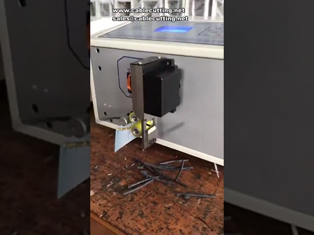 QG自動電腦線管套管裁切機｜200W矽膠塑膠PVC電線電纜裁切設備