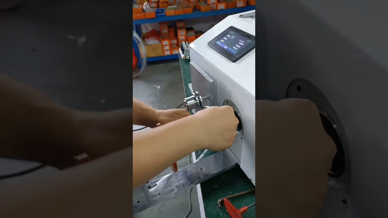 數據線自動繞線機 #機器 #電纜剝線機 #工廠