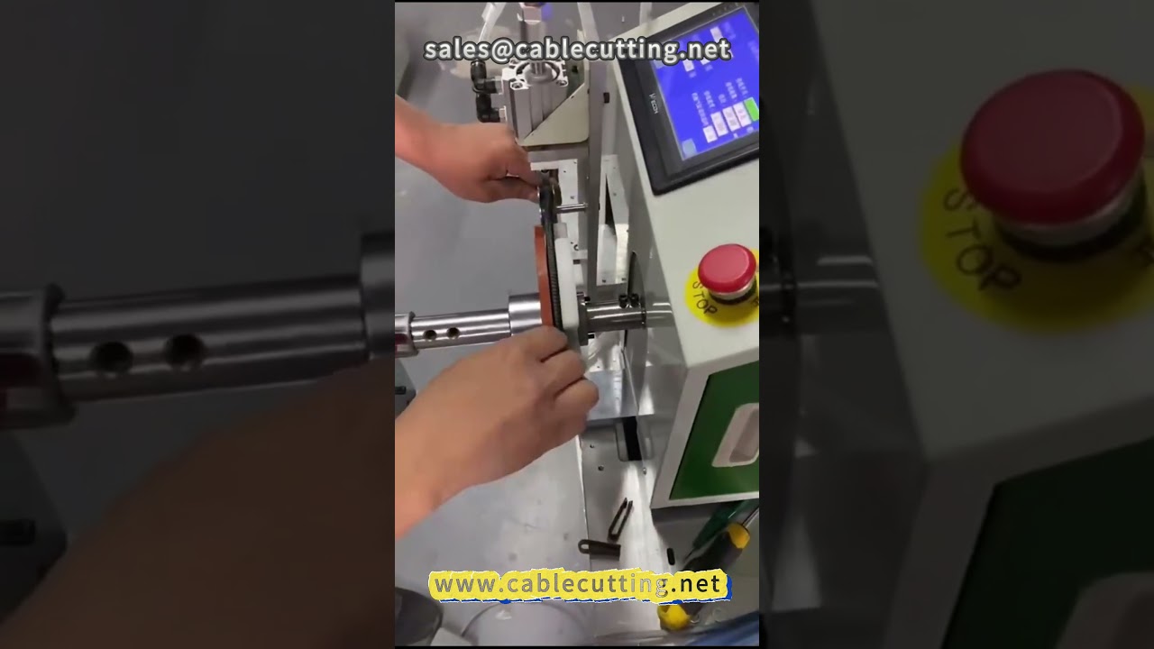 HDMI線材蛋糕型繞線機｜自動化線束加工設備｜機械設備推薦